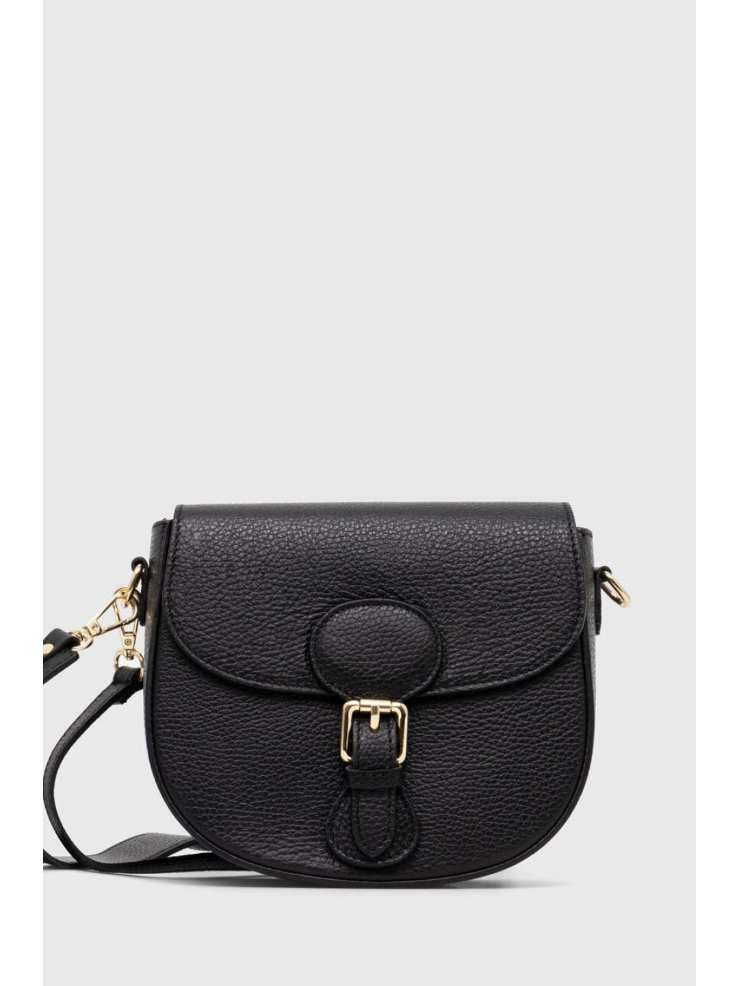 Kožená kabelka Answear LAB černá barva